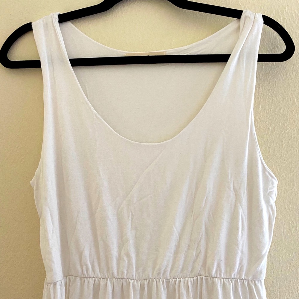 White maxi dress 1X